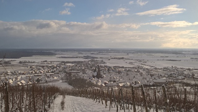 Dambach sous la neige.